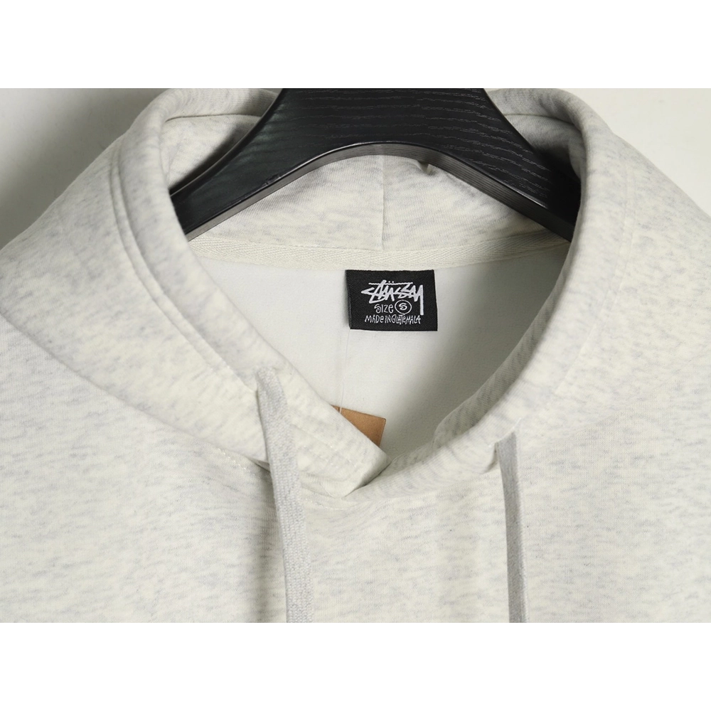 Stussy joint element logo hooded plus fleece hoodie,Stussy Hoodie,Hoodie,APPAREL