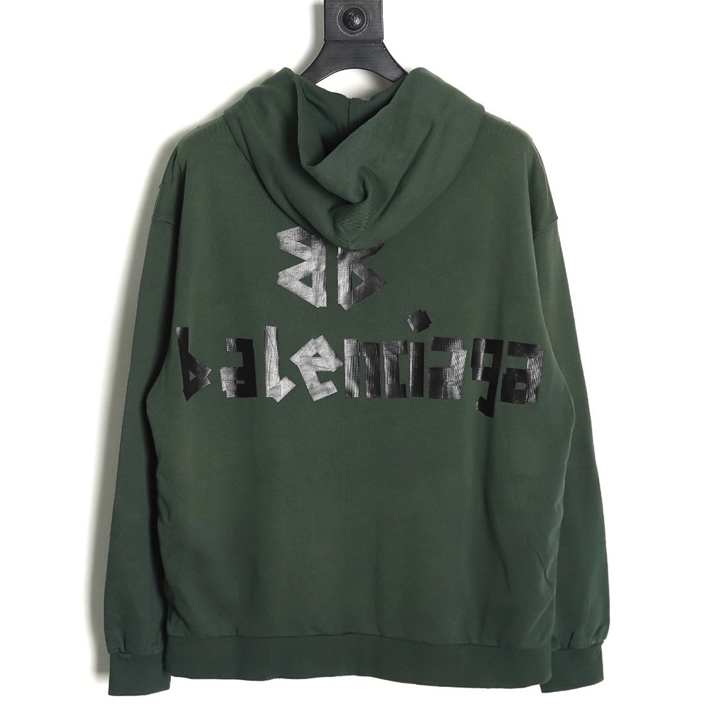 Balenciaga Tape Hoodie,Balenciaga Hoodie,Hoodie,APPAREL