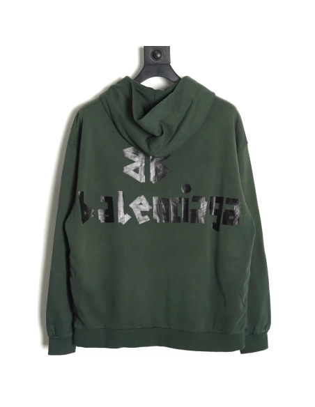 Balenciaga Tape Hoodie,Balenciaga Hoodie,Hoodie,APPAREL