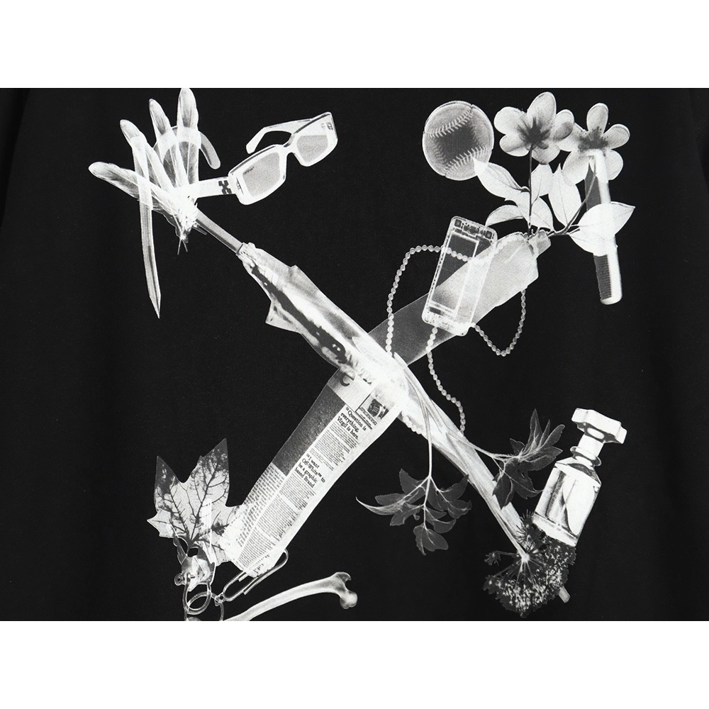 Off white inksplashed arrow twill oil painting graffiti sweatshirt,Off White Sweatshirt,Low Price High quality,legit seller