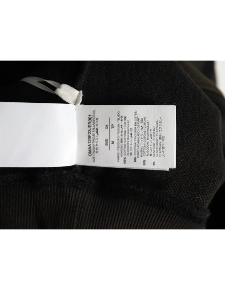 Off white washed old man print hoodie,Off White Hoodie,Hoodie,APPAREL