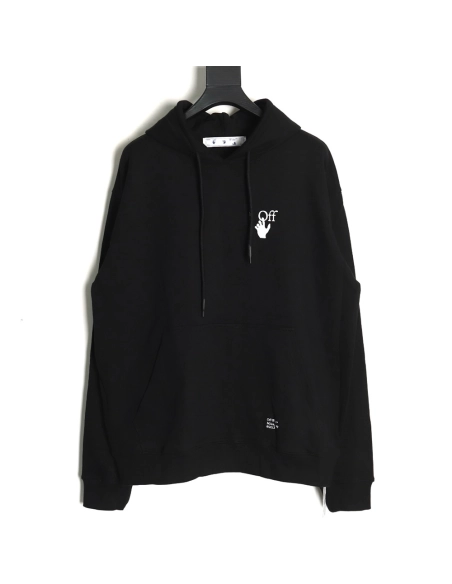 Off white Caravaggio black and white religious hoodie,Off White Hoodie,Hoodie,APPAREL