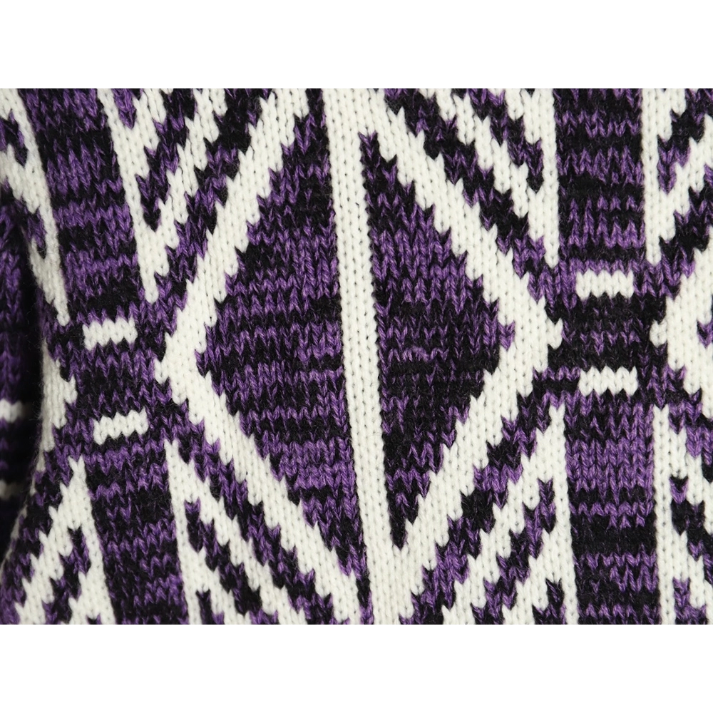 Dior jacquard geometric knit sweater,Dior Sweatshirt,Low Price High quality,legit seller