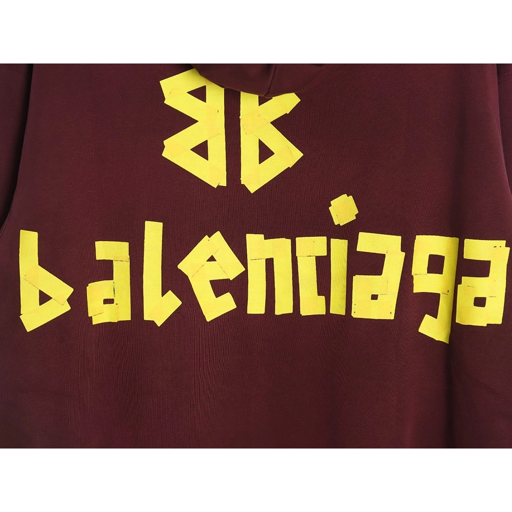 Balenciaga Tape Hoodie,Balenciaga Hoodie,Hoodie,APPAREL