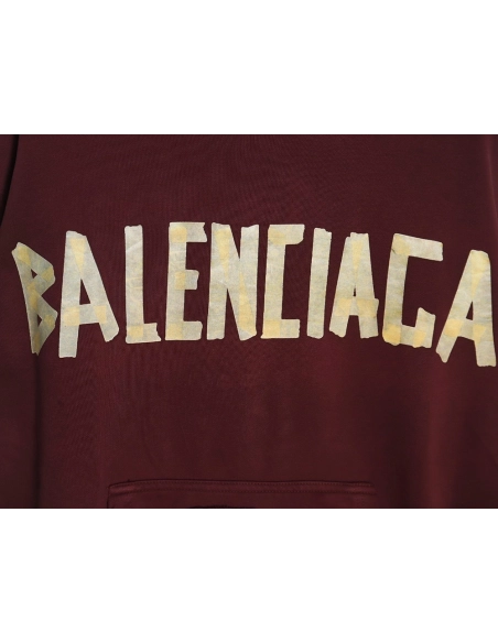 Balenciaga Tape Hoodie,Balenciaga Hoodie,Hoodie,APPAREL