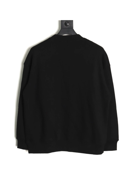 We11 Done Circle Puppy Crew Neck Sweatshirt,We11done Sweatshirt,Low Price High quality,legit seller