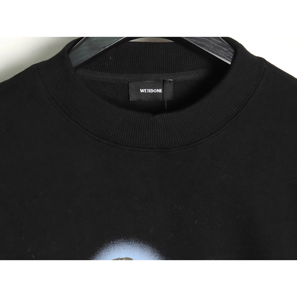 We11 Done Circle Puppy Crew Neck Sweatshirt,We11done Sweatshirt,Low Price High quality,legit seller