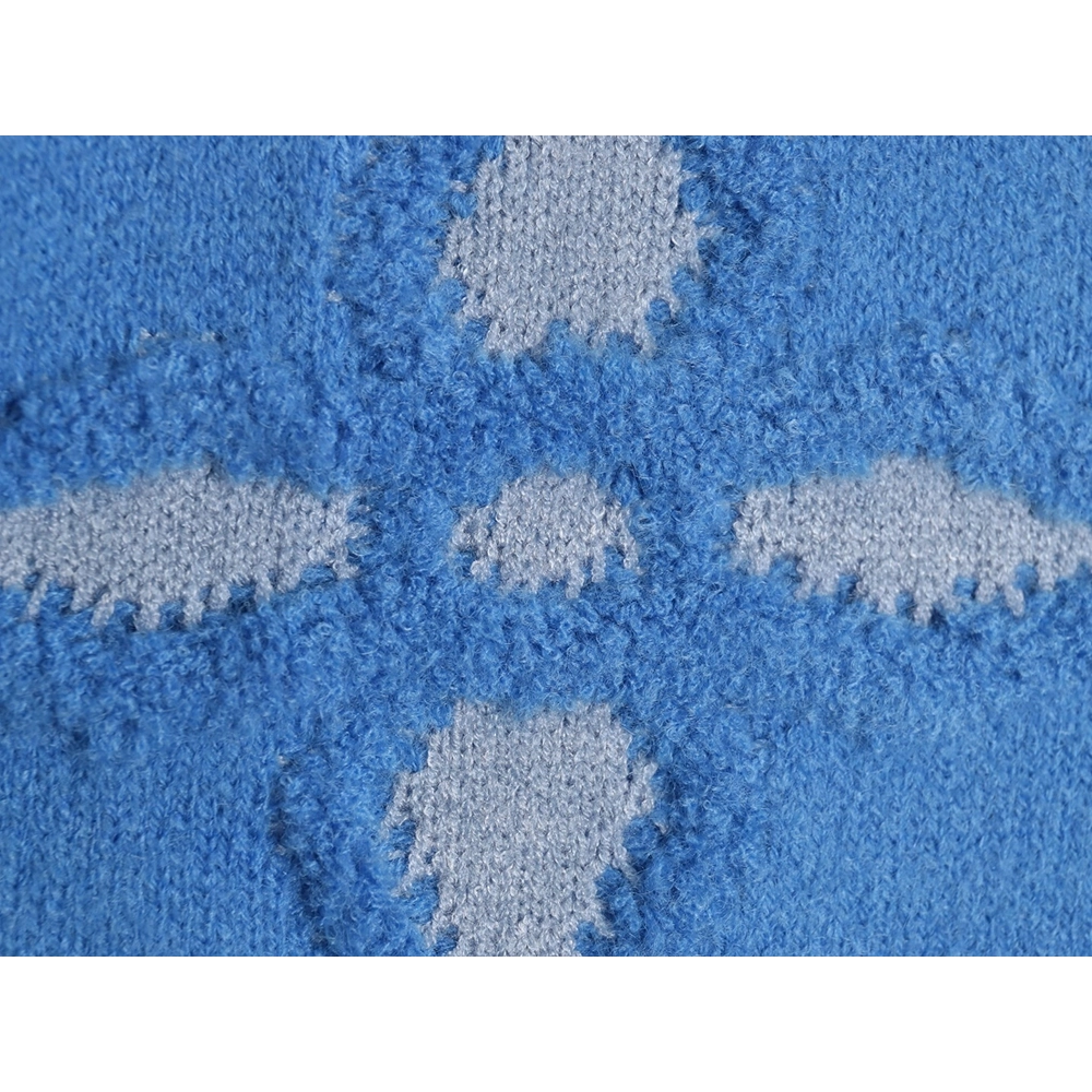 Louis Vuitton jacquard fourleaf clover logo crewneck sweater,Louis Vuitton Sweatshirt,Low Price High quality,legit seller