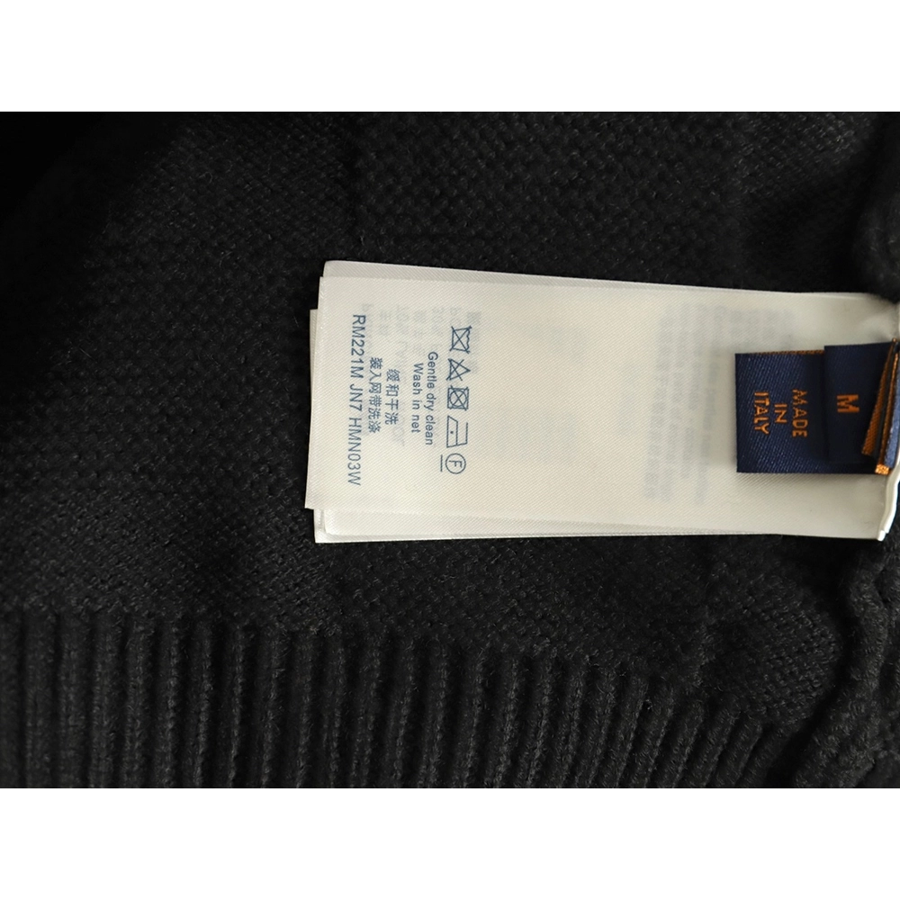 Louis Vuitton Checkerboard Pin Crewneck Sweater,Louis Vuitton Sweatshirt,Low Price High quality,legit seller