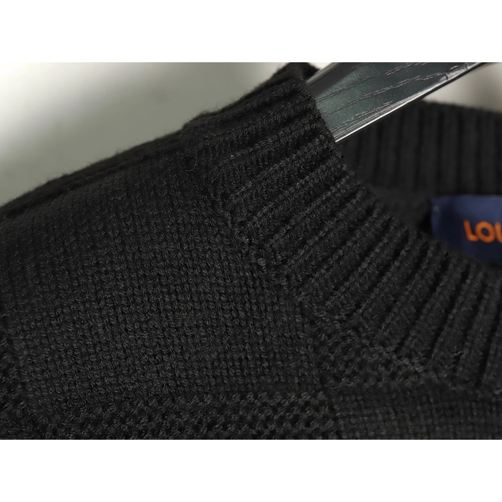 Louis Vuitton Checkerboard Pin Crewneck Sweater,Louis Vuitton Sweatshirt,Low Price High quality,legit seller