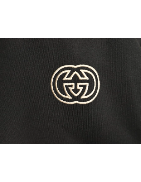 Gucci interlocking double G half zip jacket,Gucci Jacket,Jacket,APPAREL