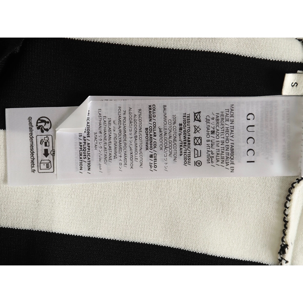 Gucci Knitted Polo Shirt With Removable Sleeves,Gucci Polo Shirt,Shirt,APPAREL