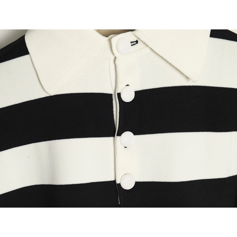 Gucci Knitted Polo Shirt With Removable Sleeves,Gucci Polo Shirt,Shirt,APPAREL