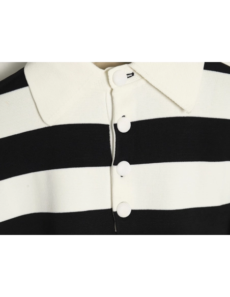 Gucci Knitted Polo Shirt With Removable Sleeves,Gucci Polo Shirt,Shirt,APPAREL