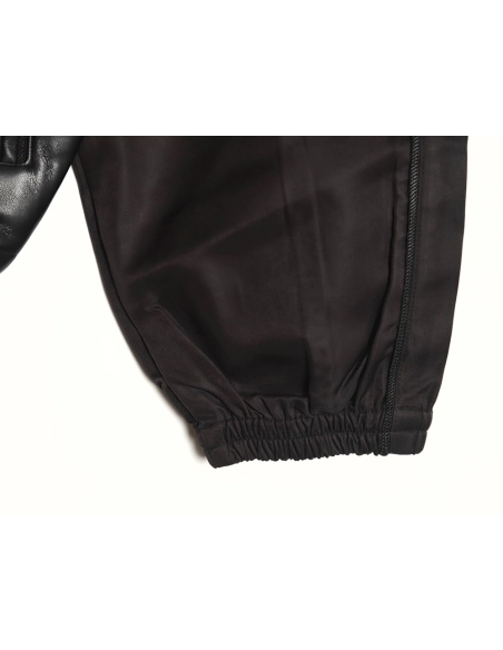 Louis Vuitton laser hollowed out stitching leather jacket,Louis Vuitton Jacket,Jacket,APPAREL