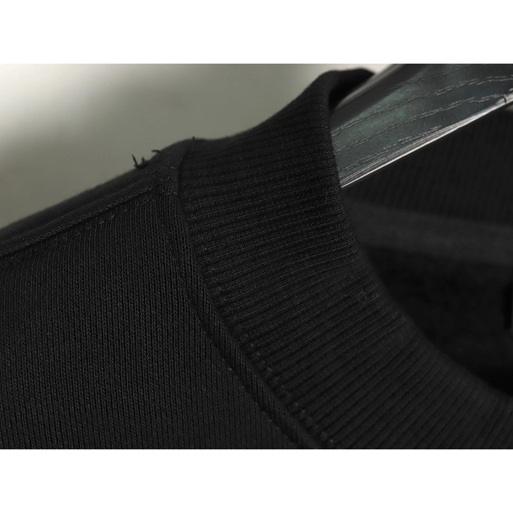 We11 done chest W printed velvet round neck sweatshirt,We11done Sweatshirt,Low Price High quality,legit seller