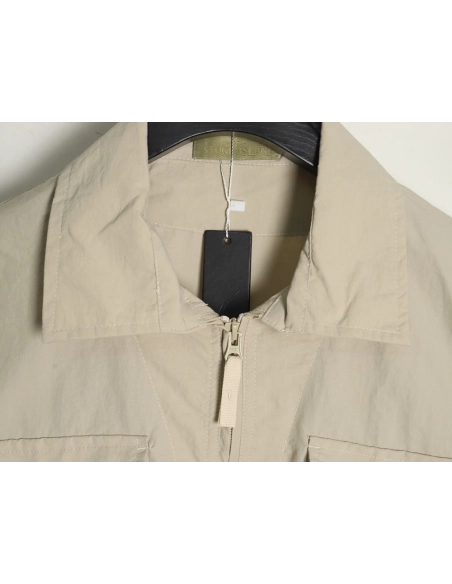 Stone Islands Arm Badge MultiPocket ZipUp Jacket,Stone Island Jacket,Jacket,APPAREL