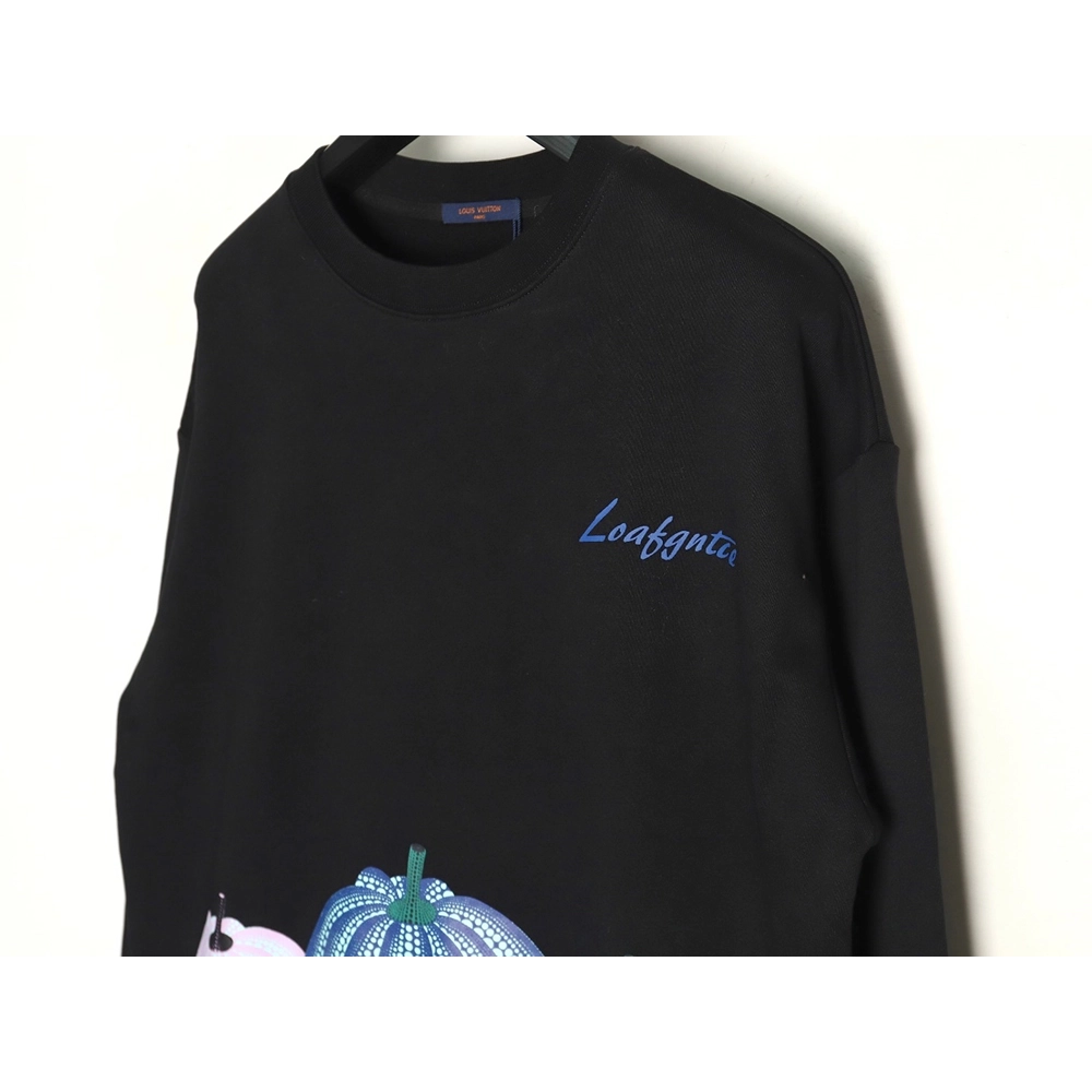 Louis Vuitton Pumpkin Print Crewneck Sweatshirt,Louis Vuitton Sweatshirt,Low Price High quality,legit seller
