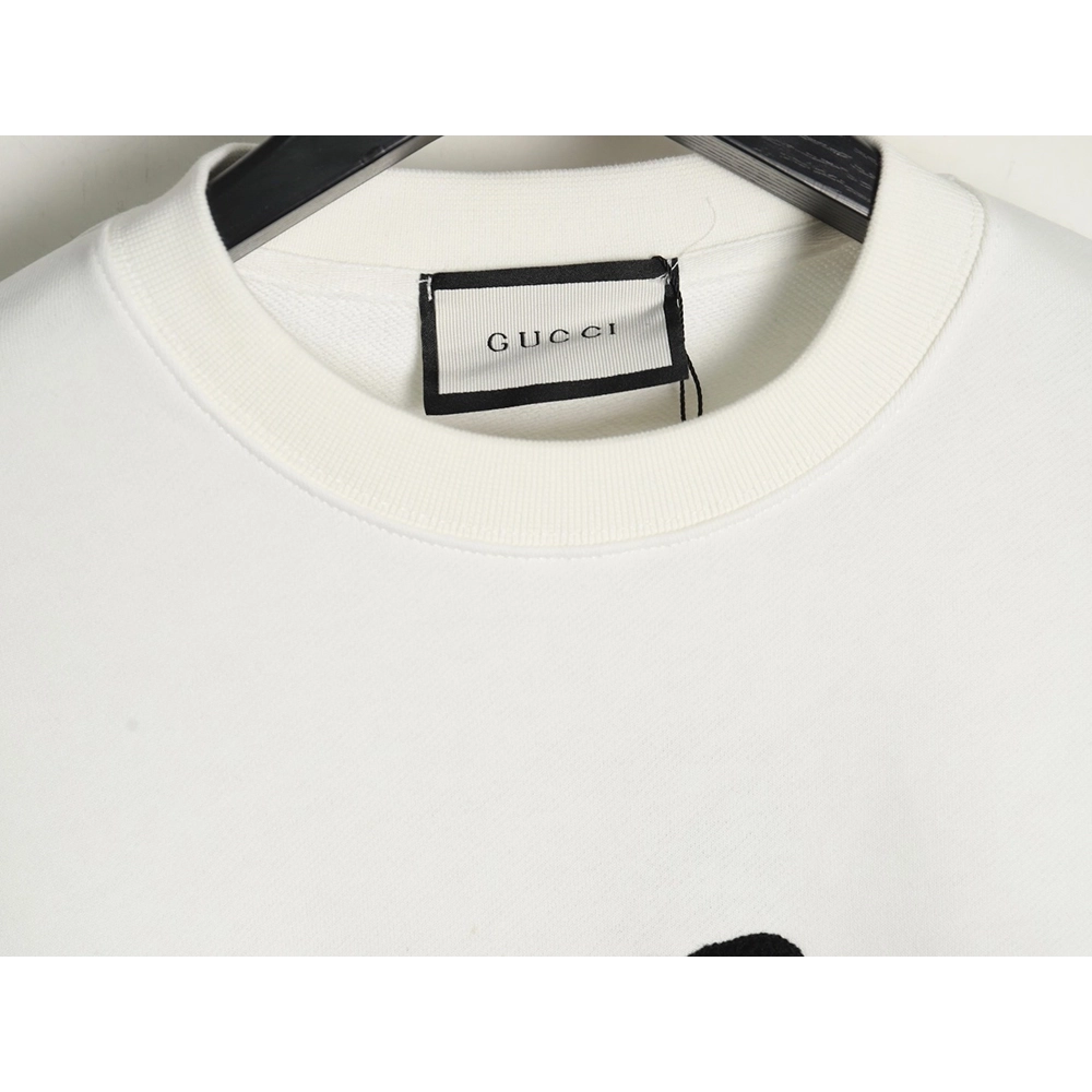 Gucci Towel Embroidery Lettering Crew Neck Sweatshirt,Gucci Sweatshirt,Low Price High quality,legit seller