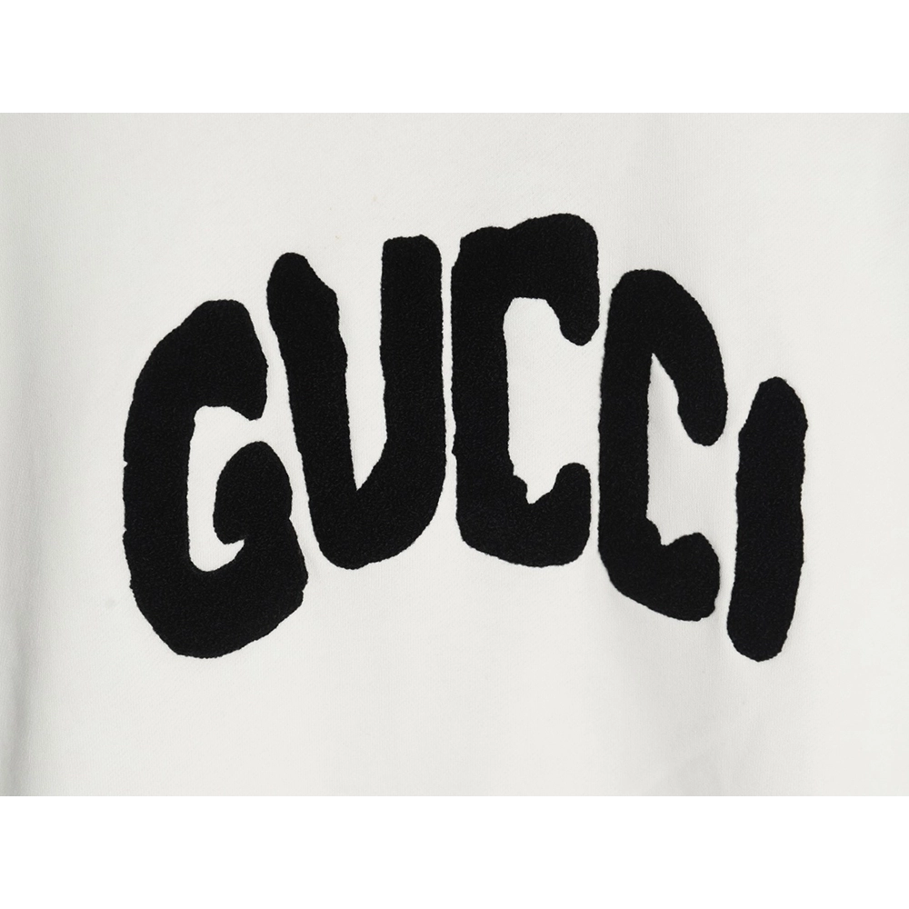 Gucci Towel Embroidery Lettering Crew Neck Sweatshirt,Gucci Sweatshirt,Low Price High quality,legit seller