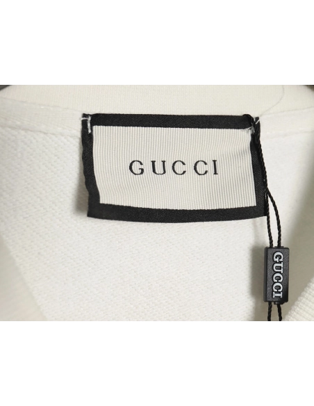 Gucci Towel Embroidery Lettering Crew Neck Sweatshirt,Gucci Sweatshirt,Low Price High quality,legit seller