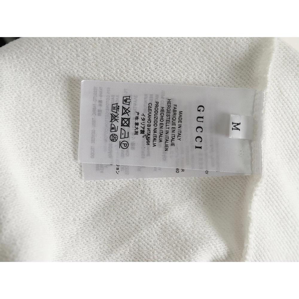 Gucci Towel Embroidery Lettering Crew Neck Sweatshirt,Gucci Sweatshirt,Low Price High quality,legit seller