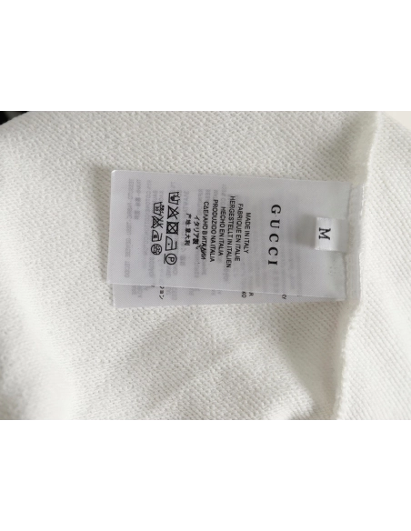 Gucci Towel Embroidery Lettering Crew Neck Sweatshirt,Gucci Sweatshirt,Low Price High quality,legit seller