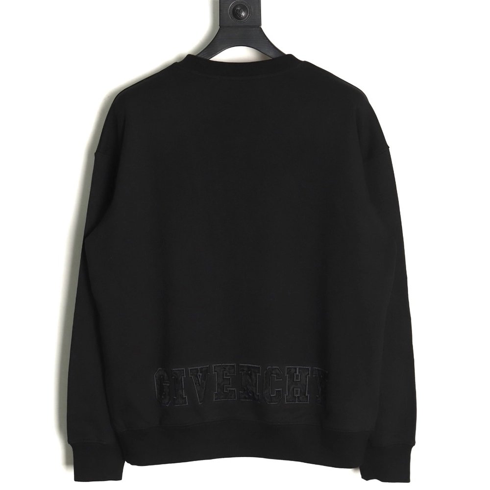 Givenchy embroidered logo crewneck sweatshirt,Givenchy Sweatshirt,Low Price High quality,legit seller