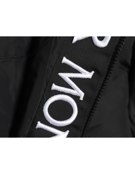 Moncler Letter Embroidered Down Jacket,Moncler Jacket,Jacket,APPAREL