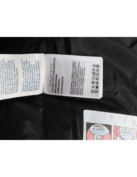 Moncler Letter Embroidered Down Jacket,Moncler Jacket,Jacket,APPAREL