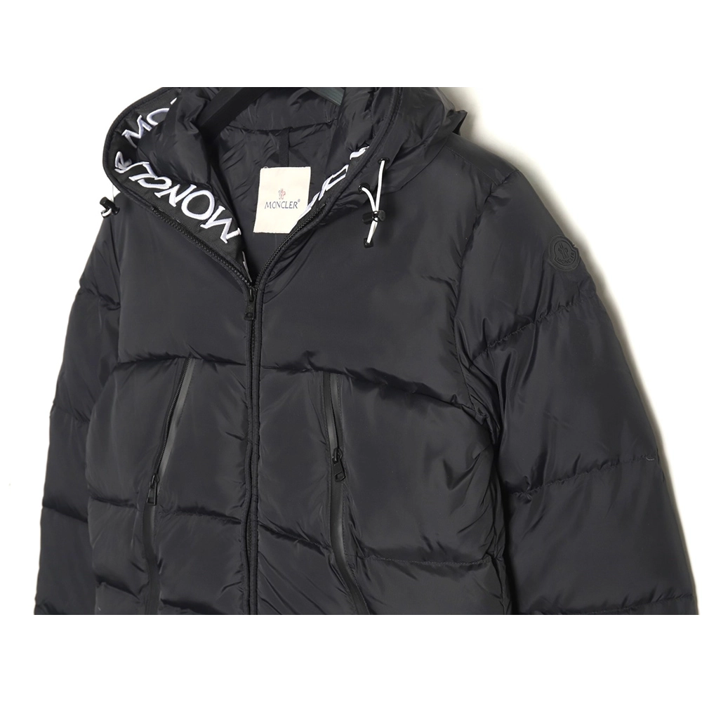Moncler Letter Embroidered Down Jacket,Moncler Jacket,Jacket,APPAREL