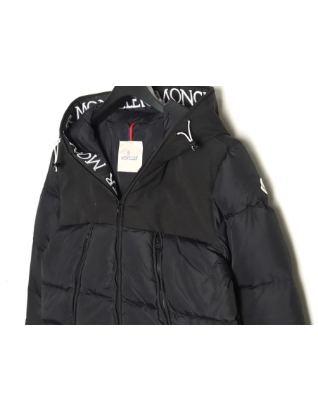 Moncler Letter Embroidered Down Jacket,Moncler Jacket,Jacket,APPAREL