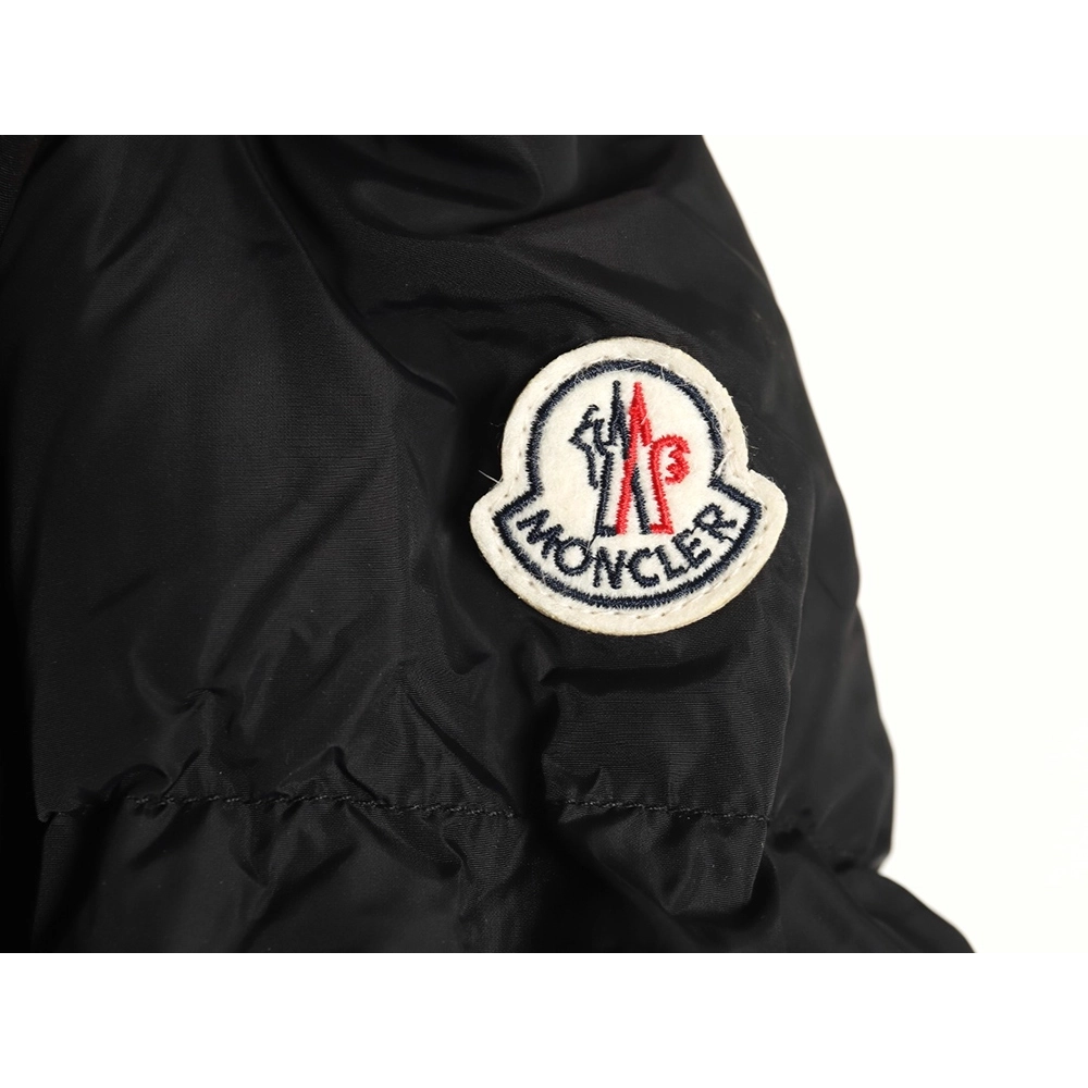 Moncler Letter Embroidered Down Jacket,Moncler Jacket,Jacket,APPAREL