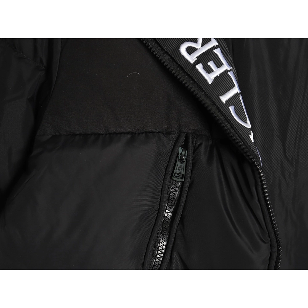 Moncler Letter Embroidered Down Jacket,Moncler Jacket,Jacket,APPAREL