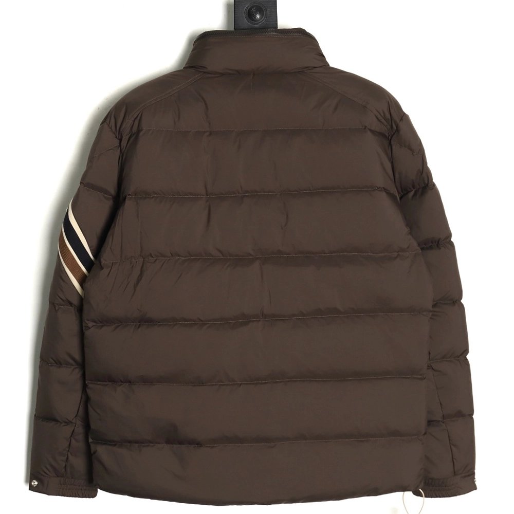 Moncler tricolor trim down jacket,Moncler Jacket,Jacket,APPAREL