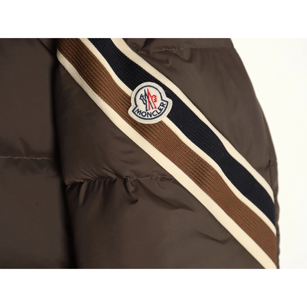 Moncler tricolor trim down jacket,Moncler Jacket,Jacket,APPAREL
