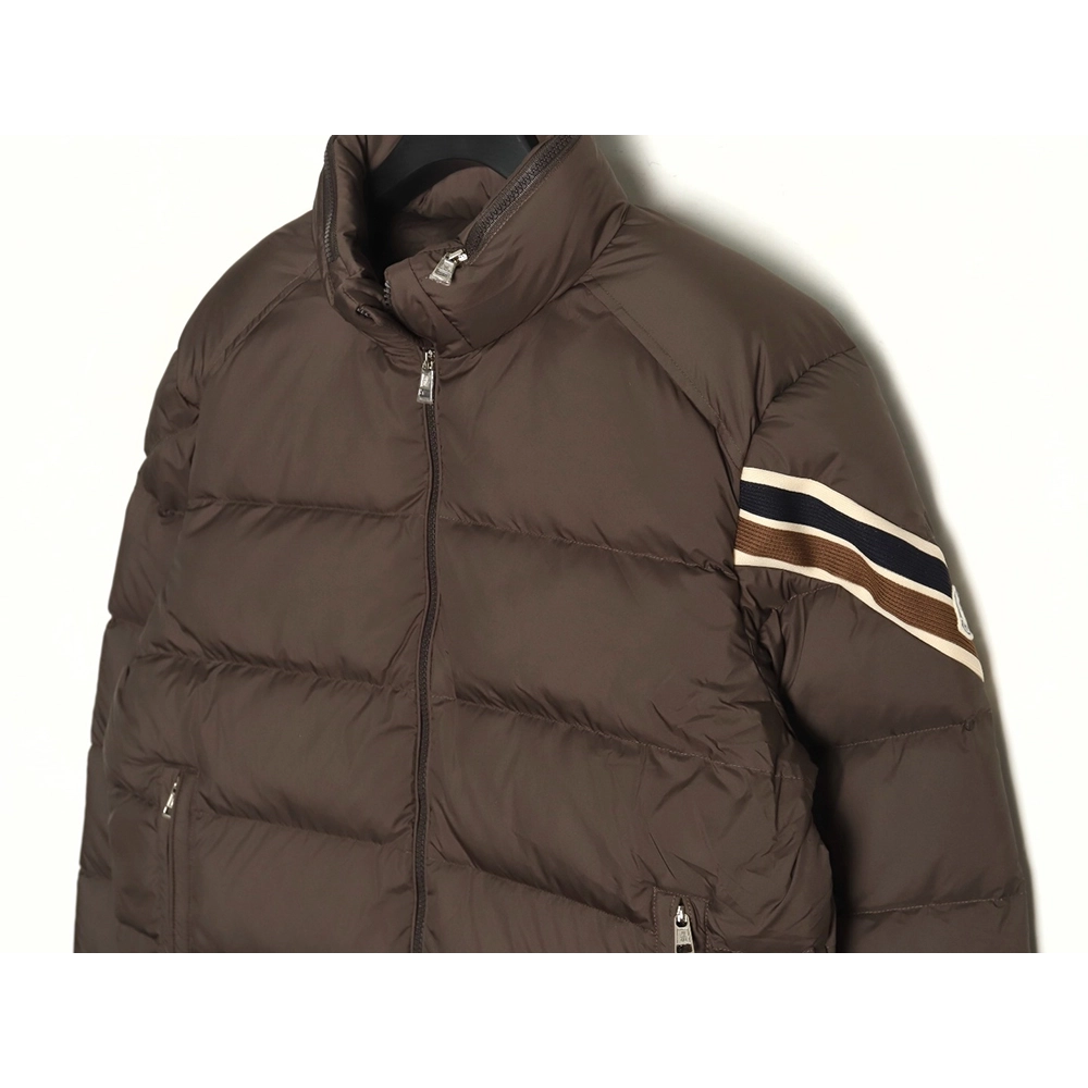 Moncler tricolor trim down jacket,Moncler Jacket,Jacket,APPAREL