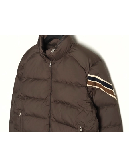 Moncler tricolor trim down jacket,Moncler Jacket,Jacket,APPAREL