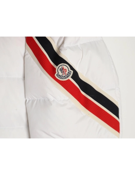 Moncler tricolor trim down jacket,Moncler Jacket,Jacket,APPAREL