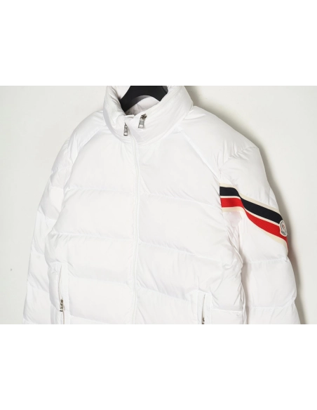 Moncler tricolor trim down jacket,Moncler Jacket,Jacket,APPAREL