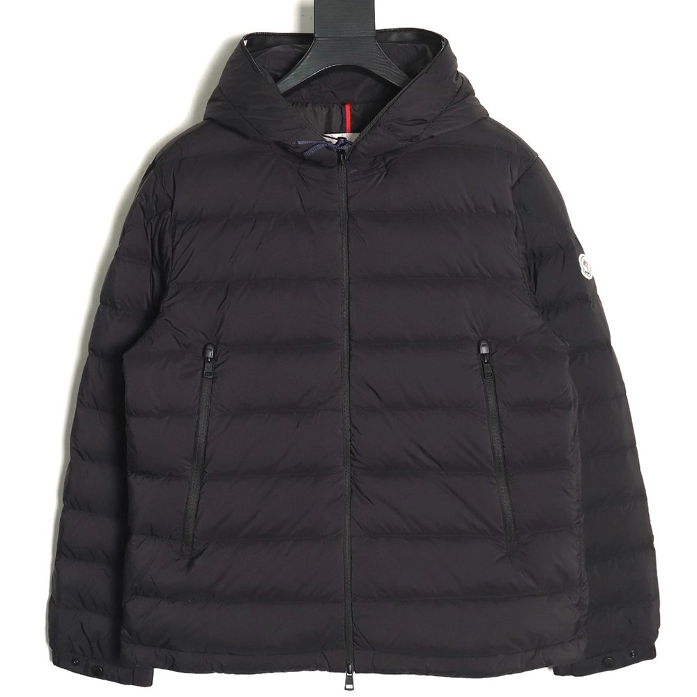 Moncler Chambeyron arm logo hooded down jacket,Moncler Jacket,Jacket,APPAREL