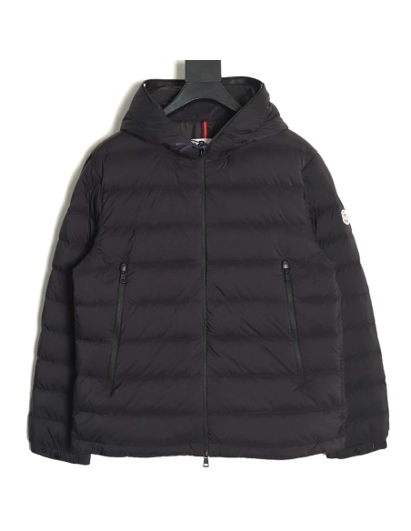 Moncler Chambeyron arm logo hooded down jacket,Moncler Jacket,Jacket,APPAREL