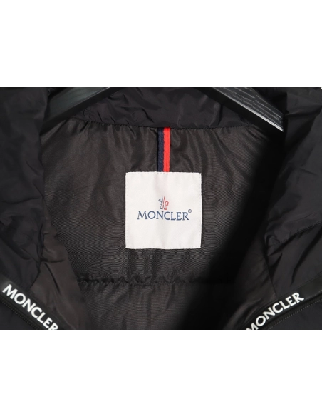Moncler Chambeyron arm logo hooded down jacket,Moncler Jacket,Jacket,APPAREL