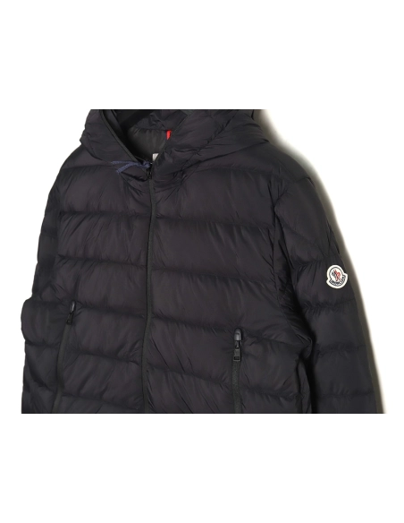 Moncler Chambeyron arm logo hooded down jacket,Moncler Jacket,Jacket,APPAREL