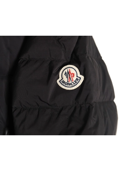 Moncler Chambeyron arm logo hooded down jacket,Moncler Jacket,Jacket,APPAREL