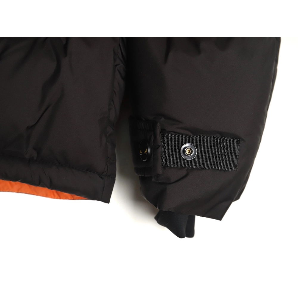 Fendi Little Monster Epaulette Down Jacket,Fendi Jacket,Jacket,APPAREL