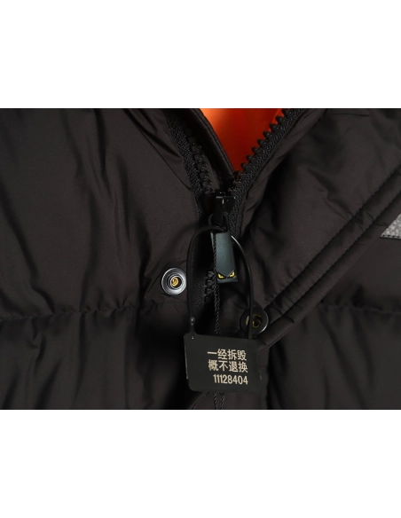 Fendi Little Monster Epaulette Down Jacket,Fendi Jacket,Jacket,APPAREL