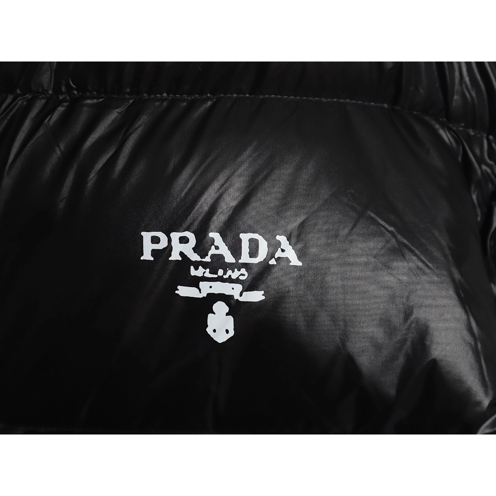 Prada glossy printed bread down jacket,Prada Jacket,Jacket,APPAREL