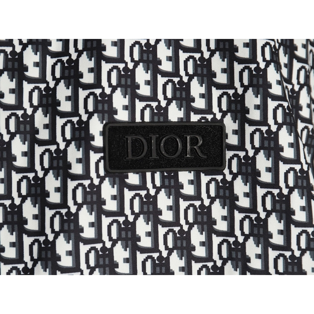 Dior all over print presbyopia hooded jacket,Dior Hoodie,Hoodie,APPAREL