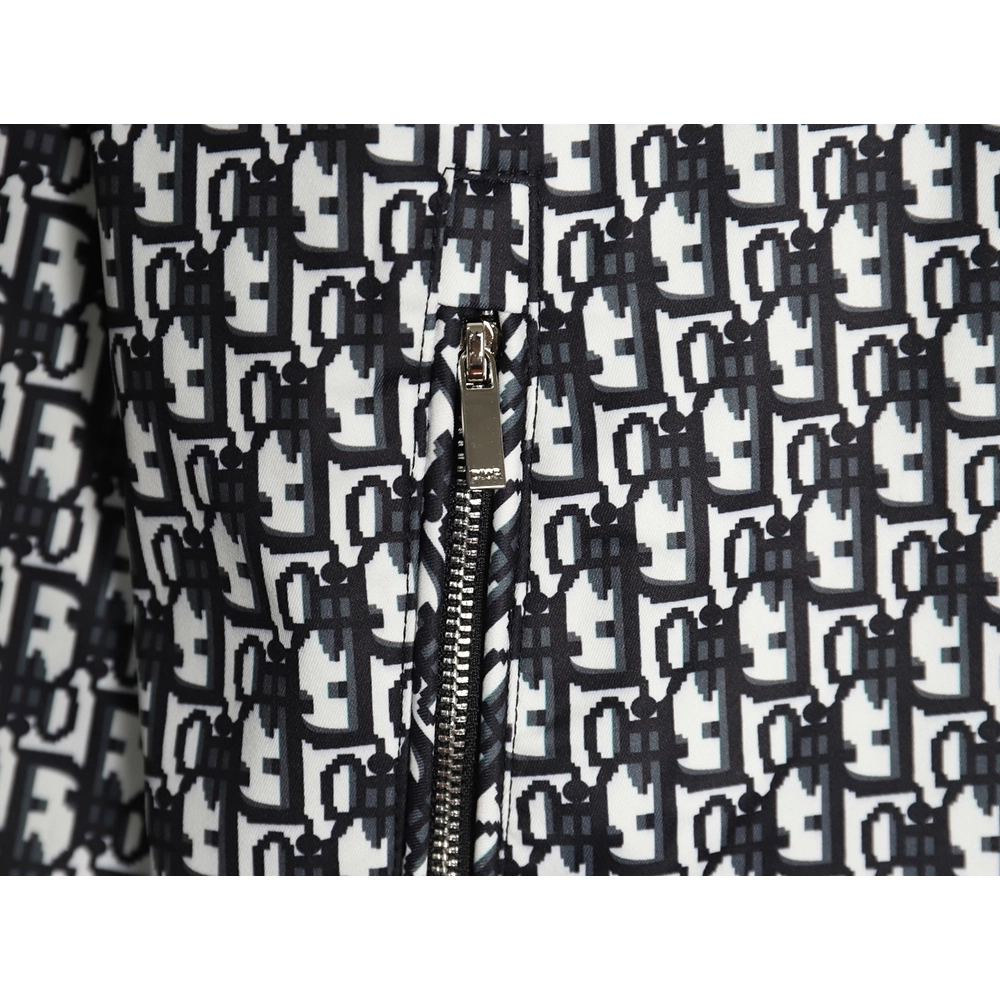 Dior all over print presbyopia hooded jacket,Dior Hoodie,Hoodie,APPAREL
